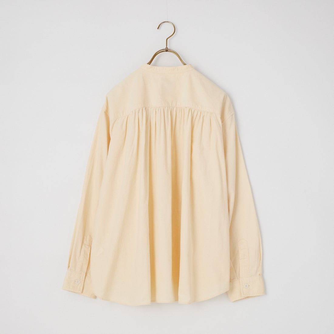 DANTON [ダントン] コーデュロイ バンドカラーシャツ [DT-B0290MCD] OFF WHITE