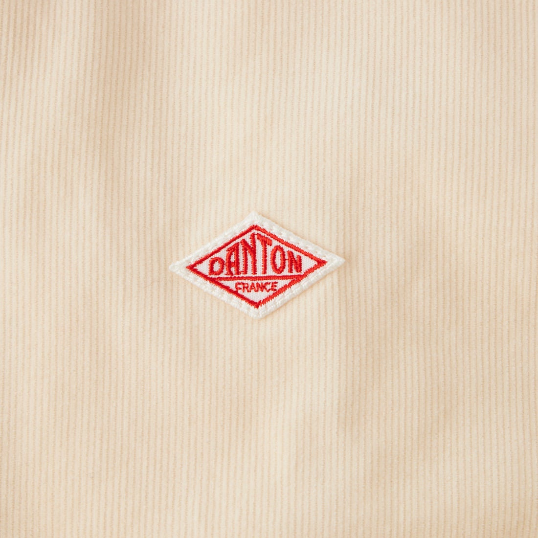 DANTON [ダントン] コーデュロイ バンドカラーシャツ [DT-B0290MCD] OFF WHITE