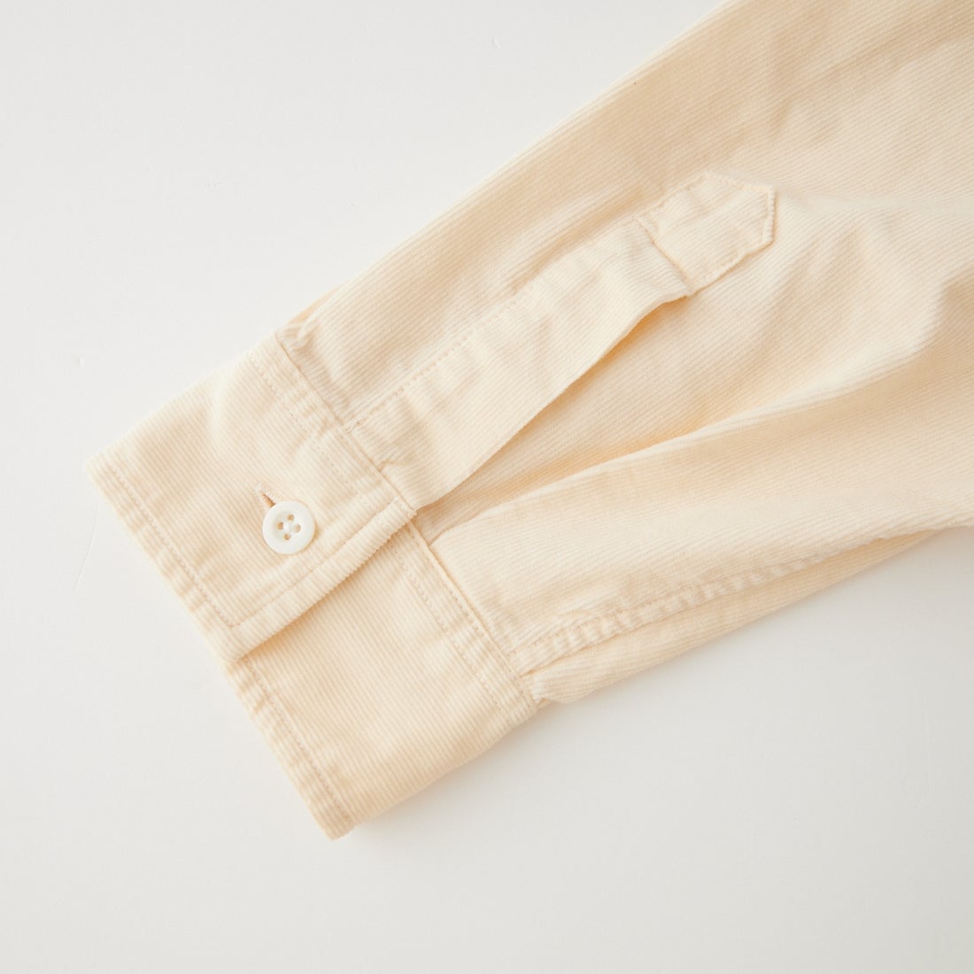 DANTON [ダントン] コーデュロイ バンドカラーシャツ [DT-B0290MCD] OFF WHITE