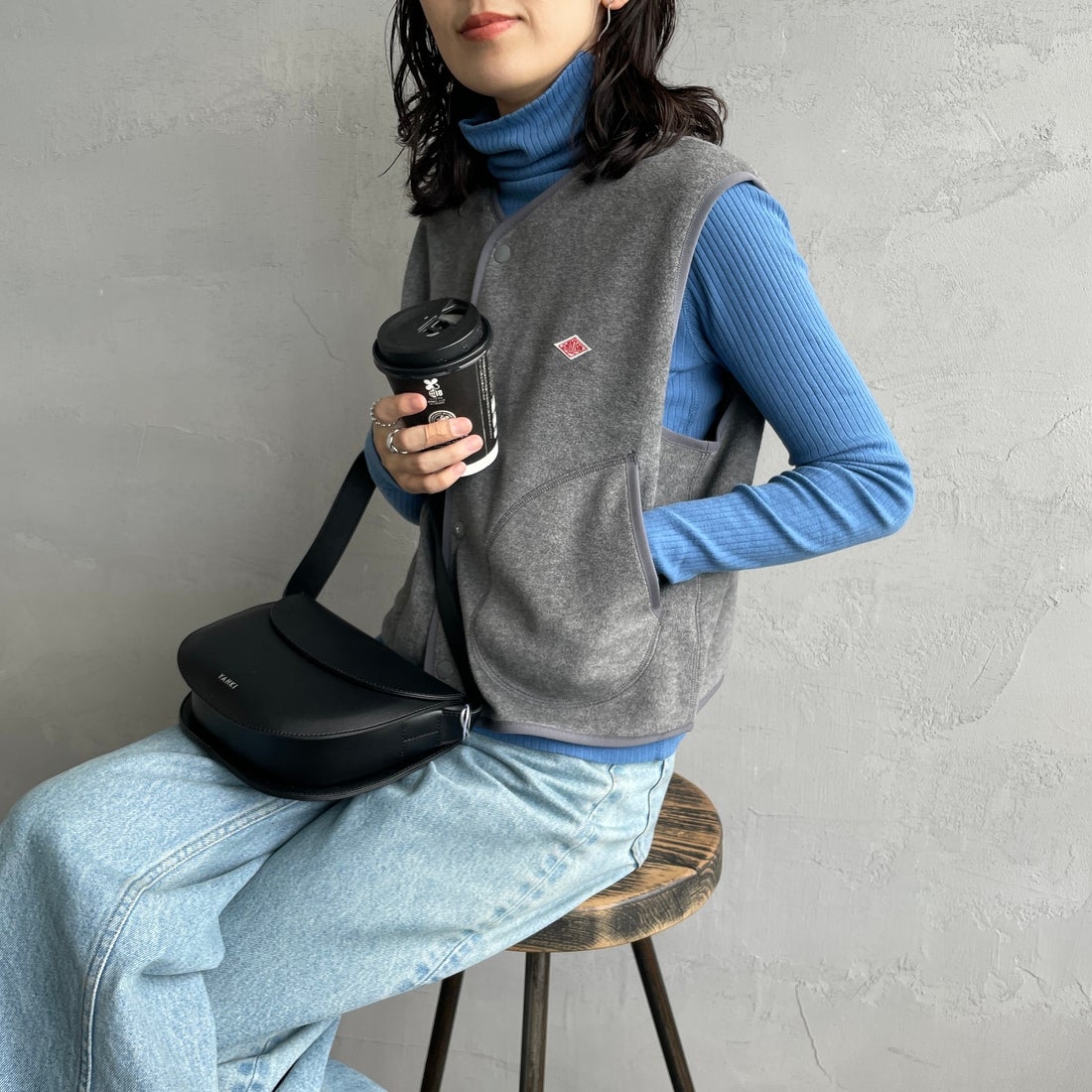 DK.GREY&&モデル身長：160cm 着用サイズ：36&&