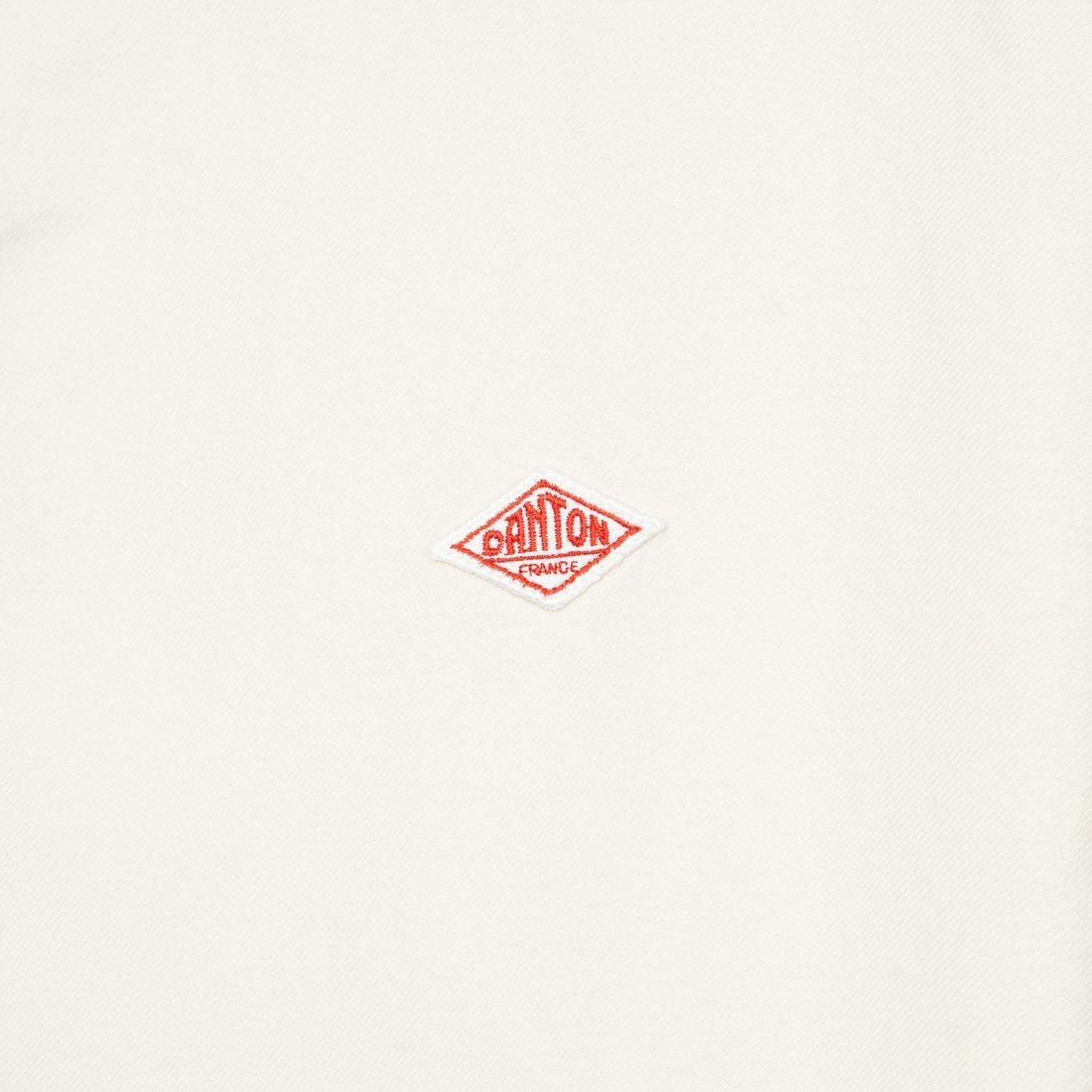 DANTON [ダントン] 先染めビエラ バンドカラーシャツ [DT-B0280VSS] ECRU