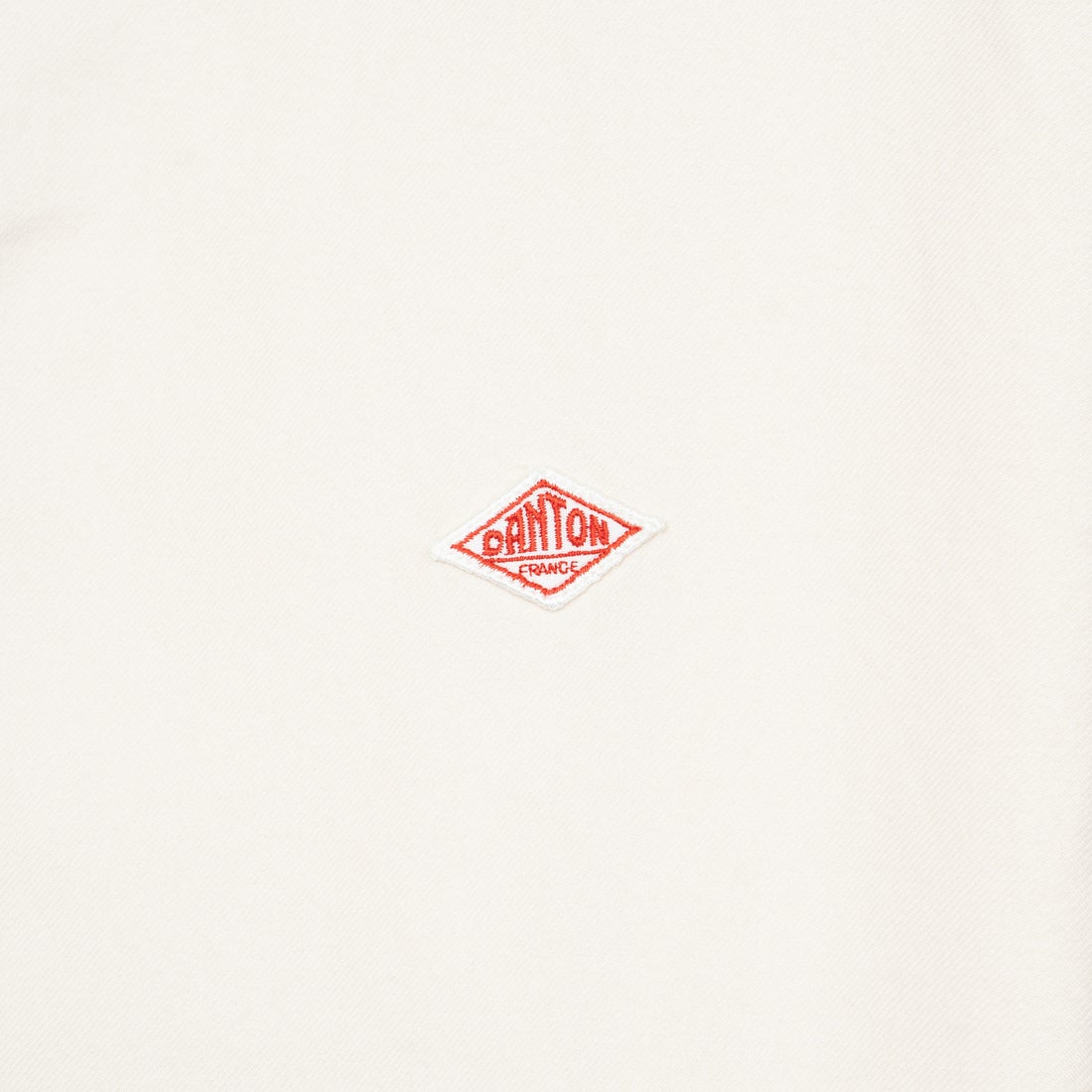 DANTON [ダントン] 先染めビエラ バンドカラーシャツ [DT-B0280VSS] ECRU