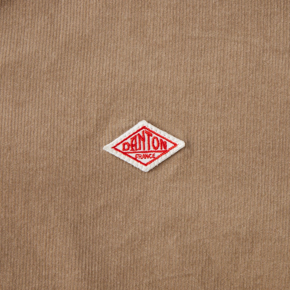 DANTON [ダントン] コーデュロイ バンドカラーシャツ [DT-B0291MCD] SAND BEIGE