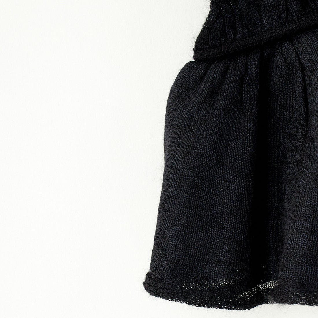 UNFIL [アンフィル] エクストラキッドモヘア&シルクキャミソールトップス [WFFL-UW102] BLACK