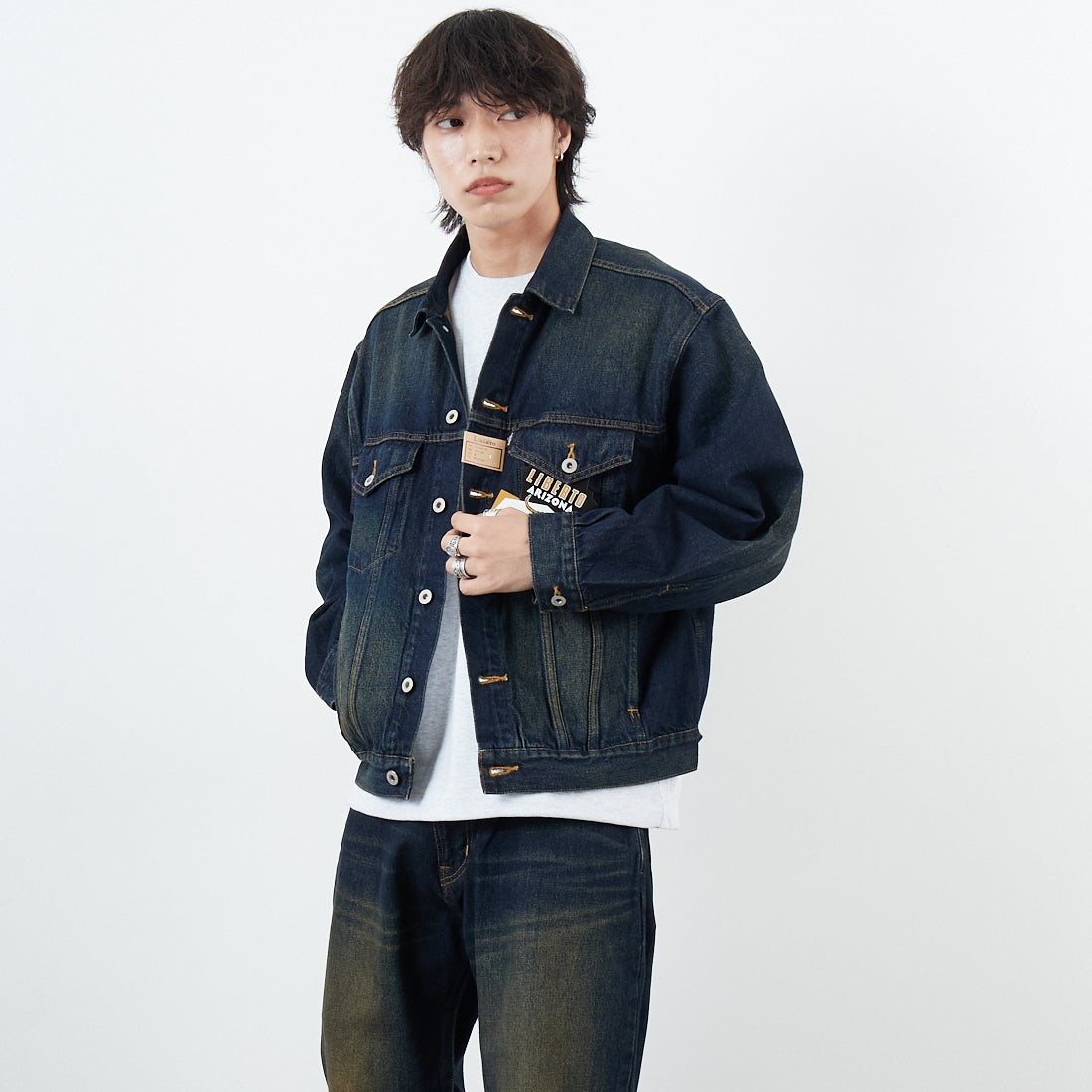 LIBERTO [リベルト] ARIZONAジャケット [FL2550] 05 M.USED &&モデル身長：179cm 着用サイズ：M&&