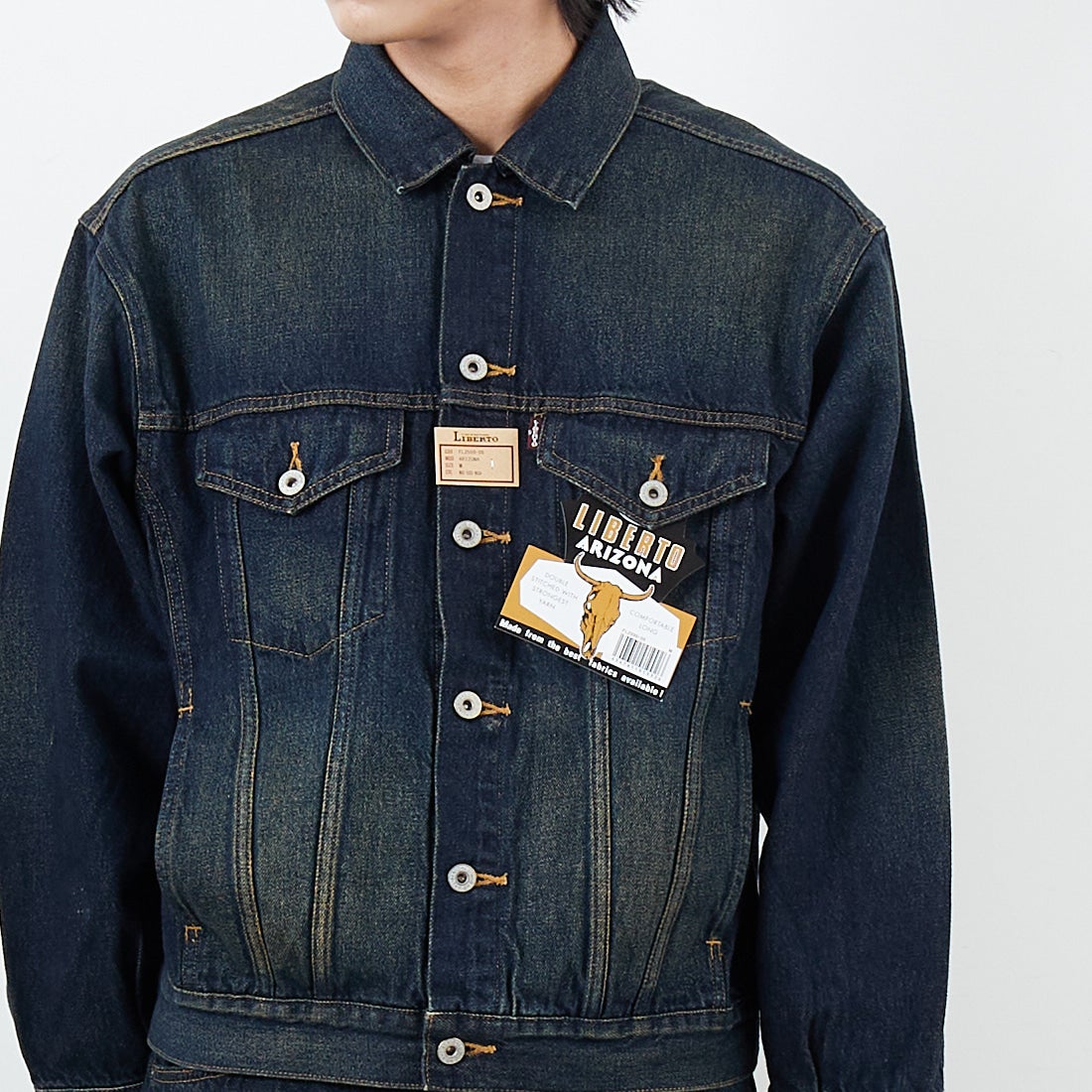 LIBERTO [リベルト] ARIZONAジャケット [FL2550] 05 M.USED &&モデル身長：179cm 着用サイズ：M&&