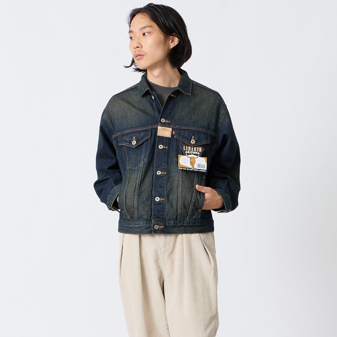 LIBERTO [リベルト] ARIZONAジャケット [FL2550] 05 M.USED &&モデル身長：175cm 着用サイズ：S&&