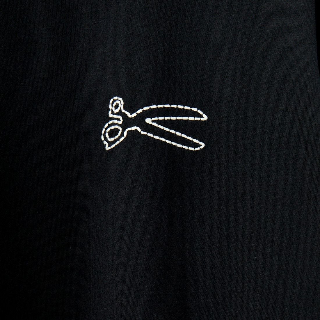 DENHAM [デンハム] CHAIN ロングスリーブTシャツ [CHAIN-LS-TEE] BLACK