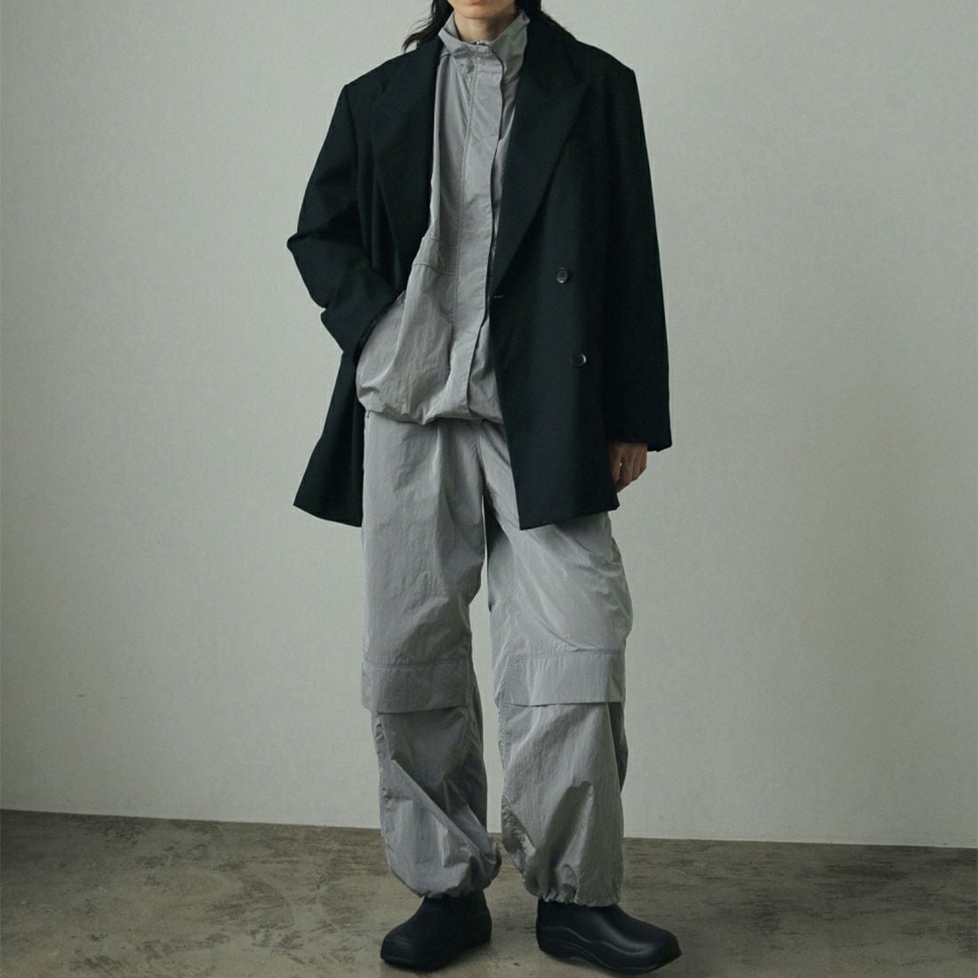 anuke [アンヌーク] ナイロンテックパンツ [62420706] I/BLU