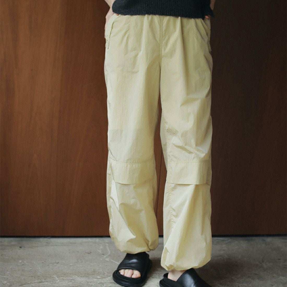 anuke [アンヌーク] ナイロンテックパンツ [62420706] CRM