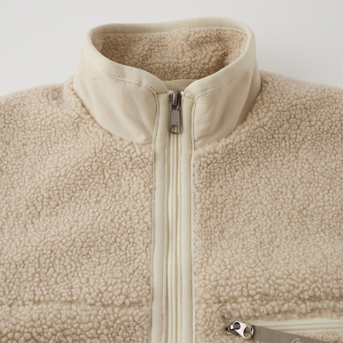 Gymphlex [ジムフレックス] コージーライトボアブルゾン [GY-A0249BOL] OYSTER WHT