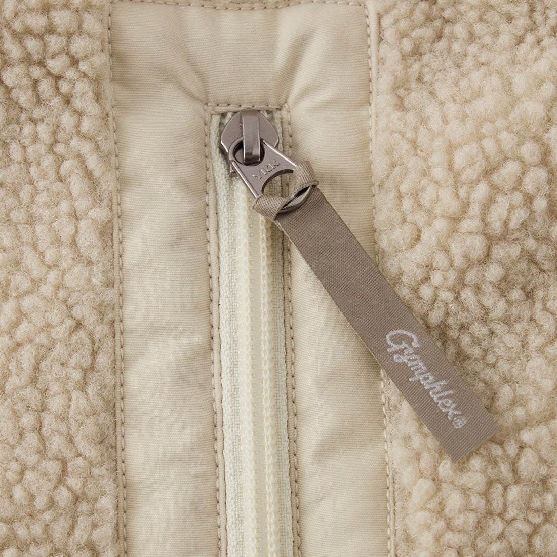 Gymphlex [ジムフレックス] コージーライトボアブルゾン [GY-A0249BOL] OYSTER WHT