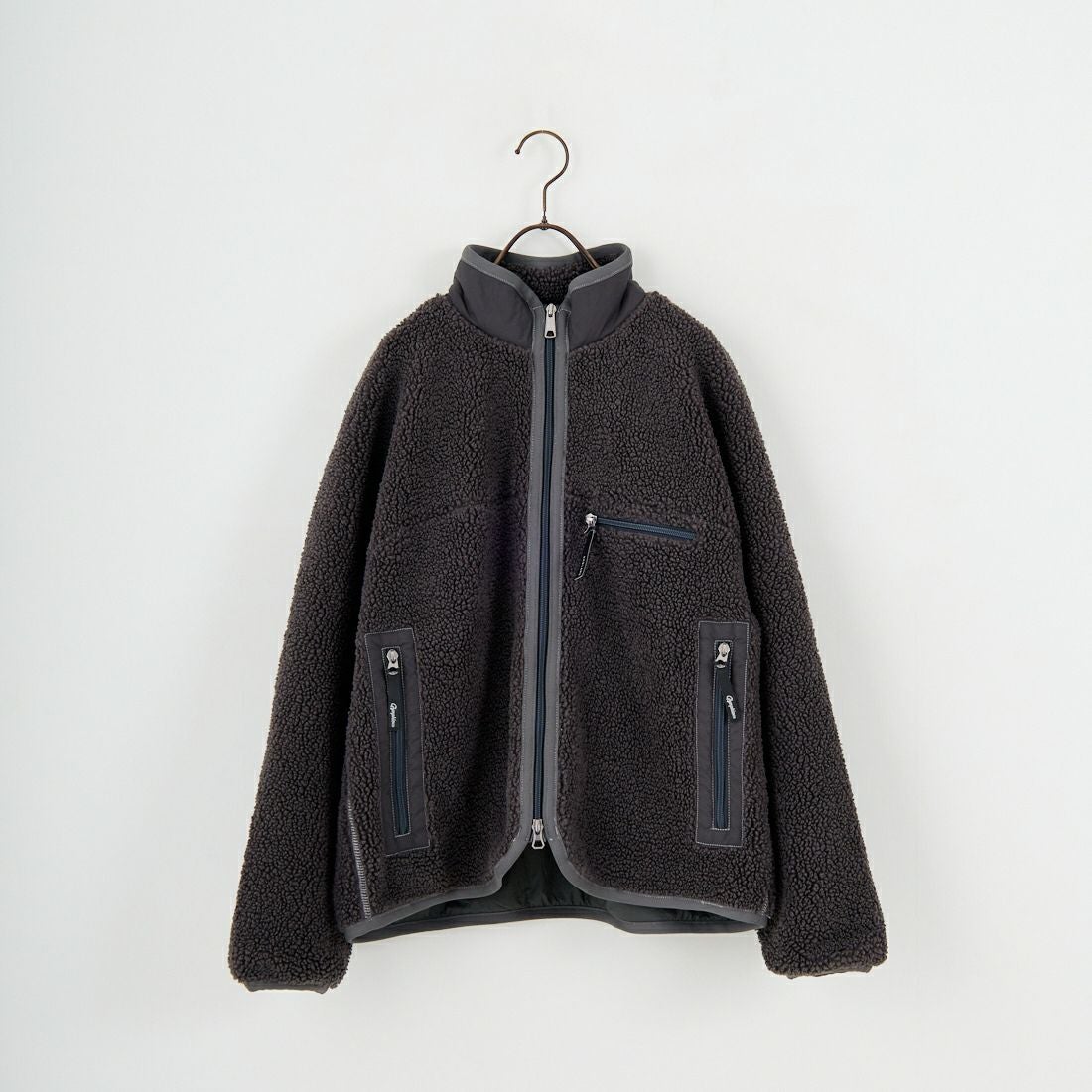 Gymphlex [ジムフレックス] コージーライトボアブルゾン [GY-A0249BOL] COAL GREY