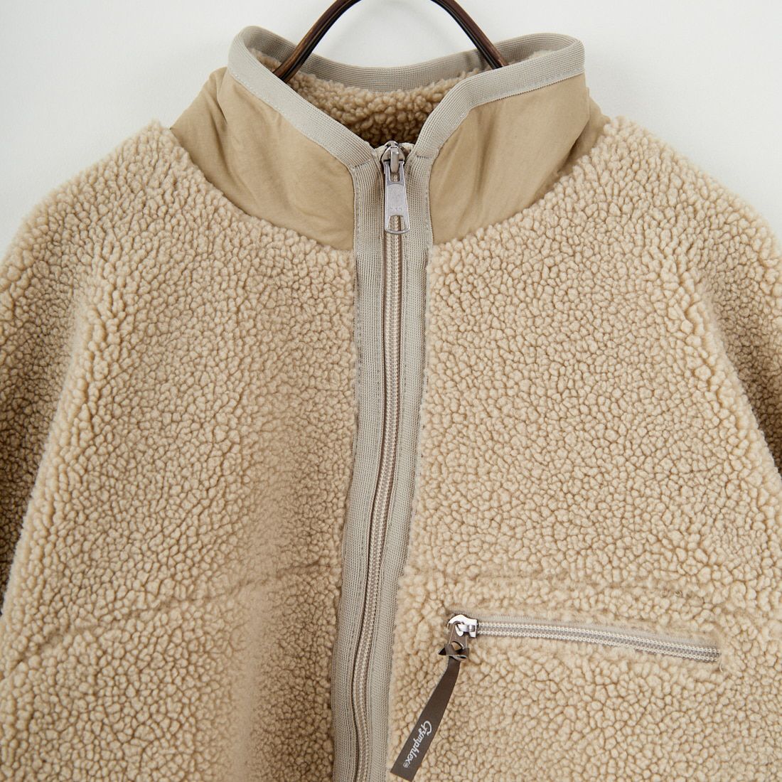 Gymphlex [ジムフレックス] コージーライトボアブルゾン [GY-A0249BOL] KHK BEIGE