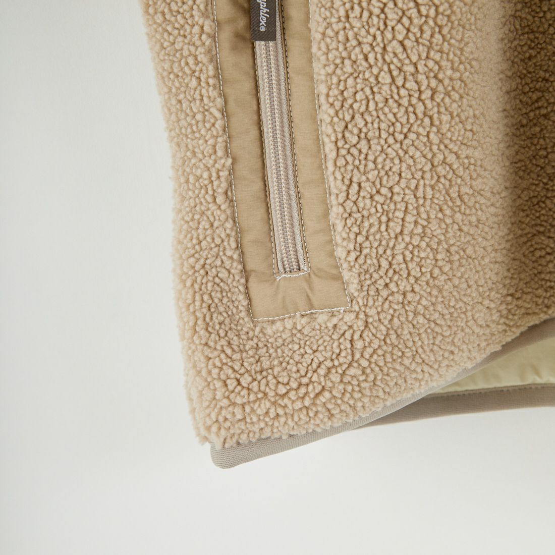 Gymphlex [ジムフレックス] コージーライトボアブルゾン [GY-A0249BOL] KHK BEIGE