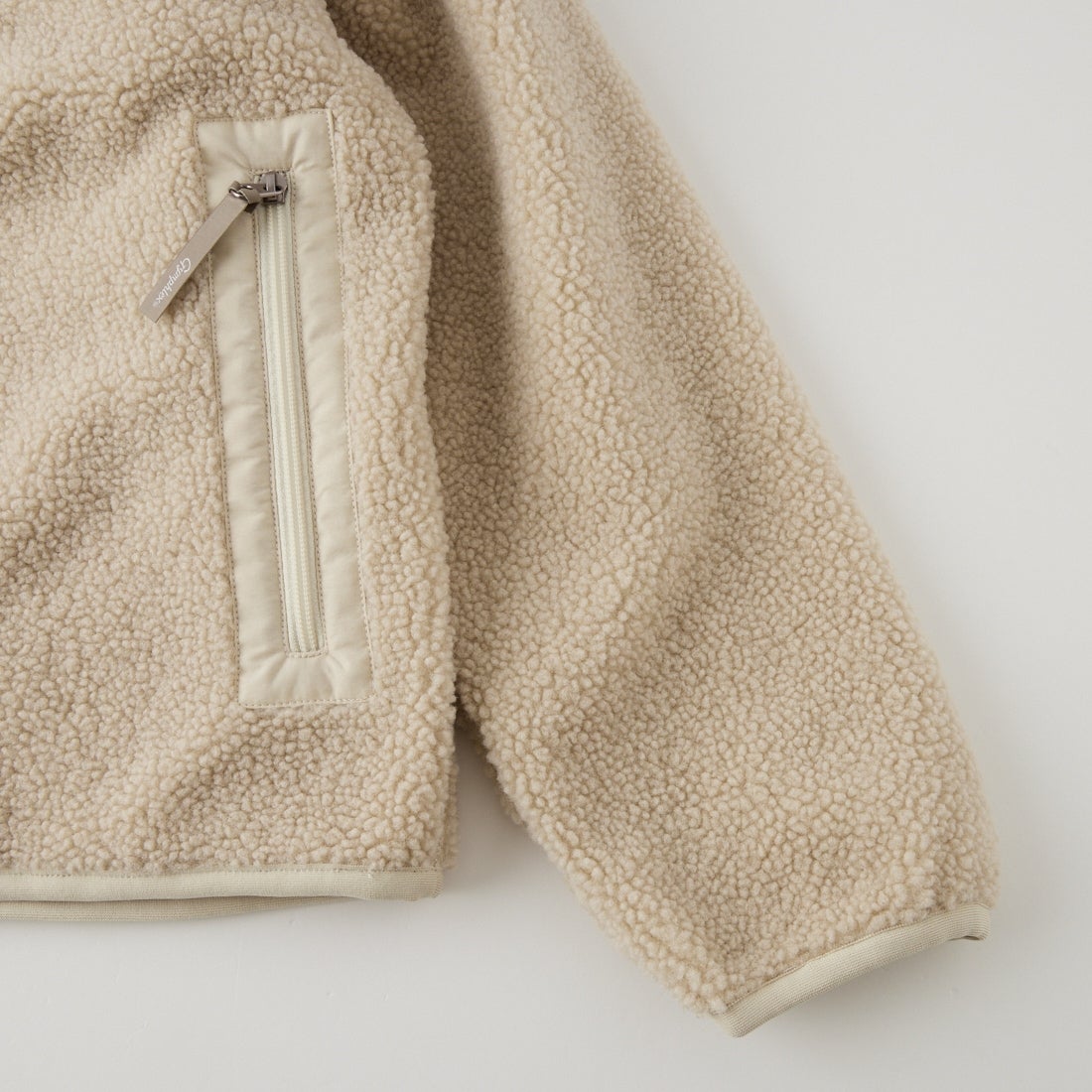 Gymphlex [ジムフレックス] コージーライトボアブルゾン [GY-A0249BOL] OYSTER WHT
