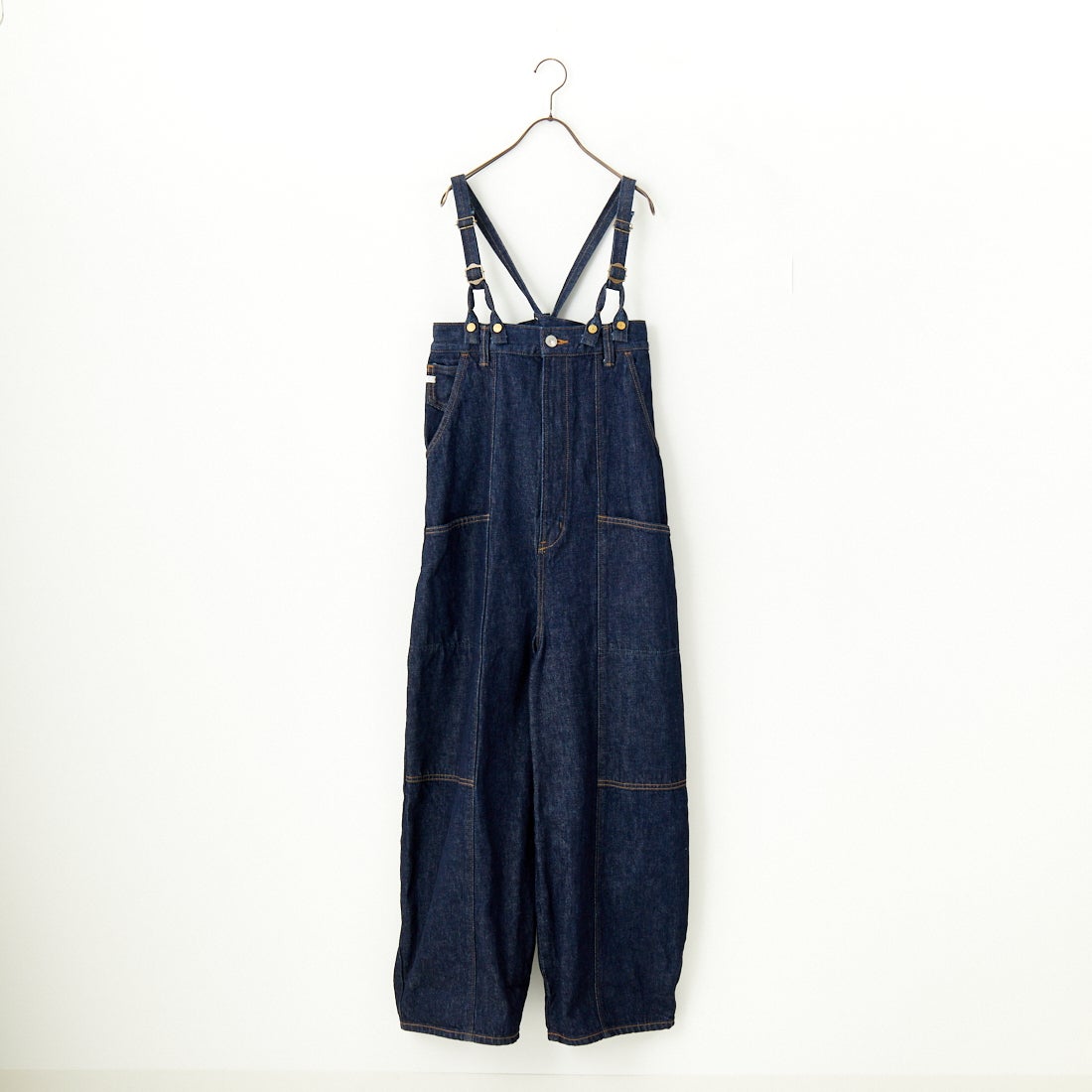 SOMETHING [サムシング] ダブルニーサロペット [SA1901] 00 O.W