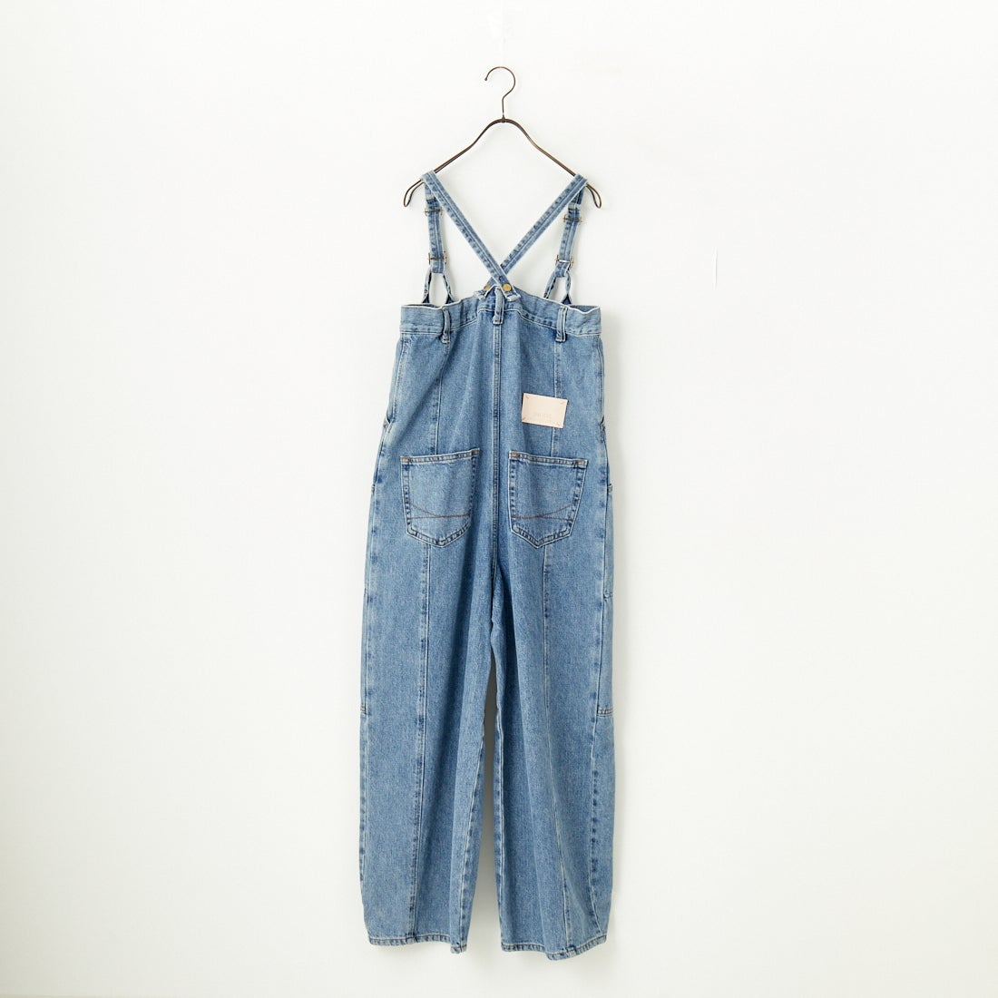 SOMETHING [サムシング] ダブルニーサロペット [SA1901] 94 L.BLUE