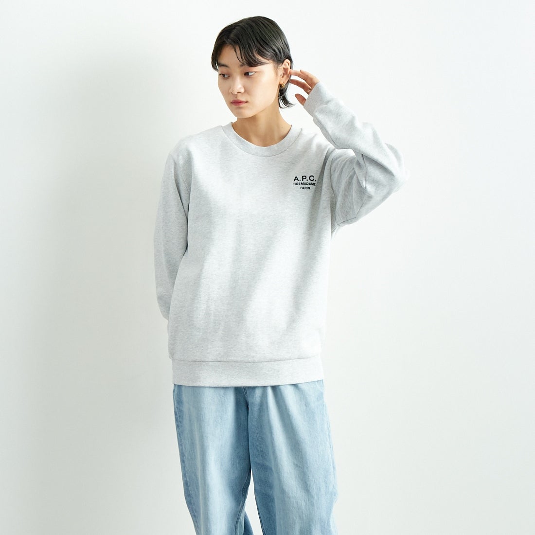 92 GRIS CH&&モデル身長：160cm 着用サイズ：S&&