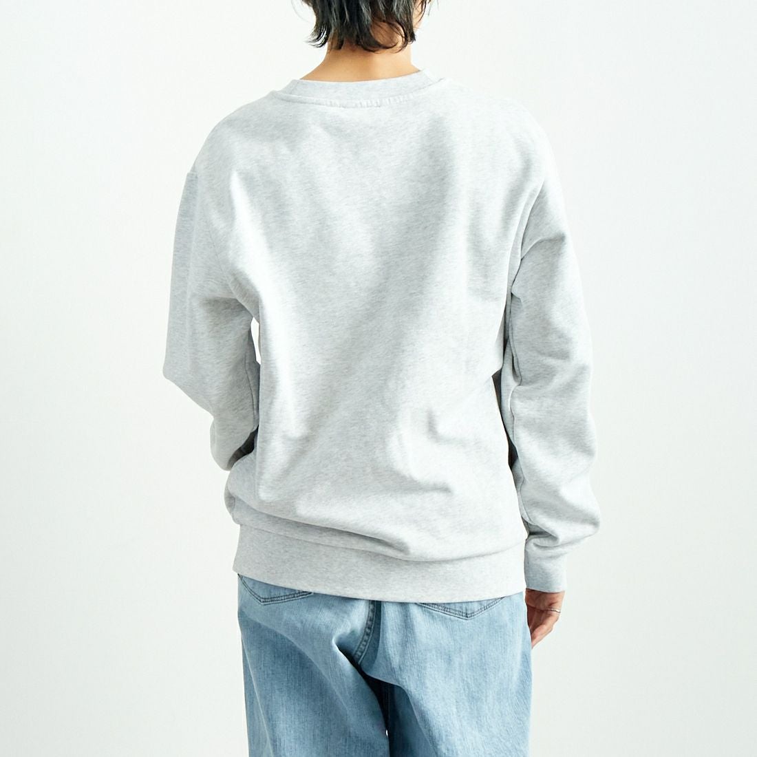 A.P.C. [アー・ペー・セー] ロゴ刺繍スウェット [RUE-MADAME] 92 GRIS CH