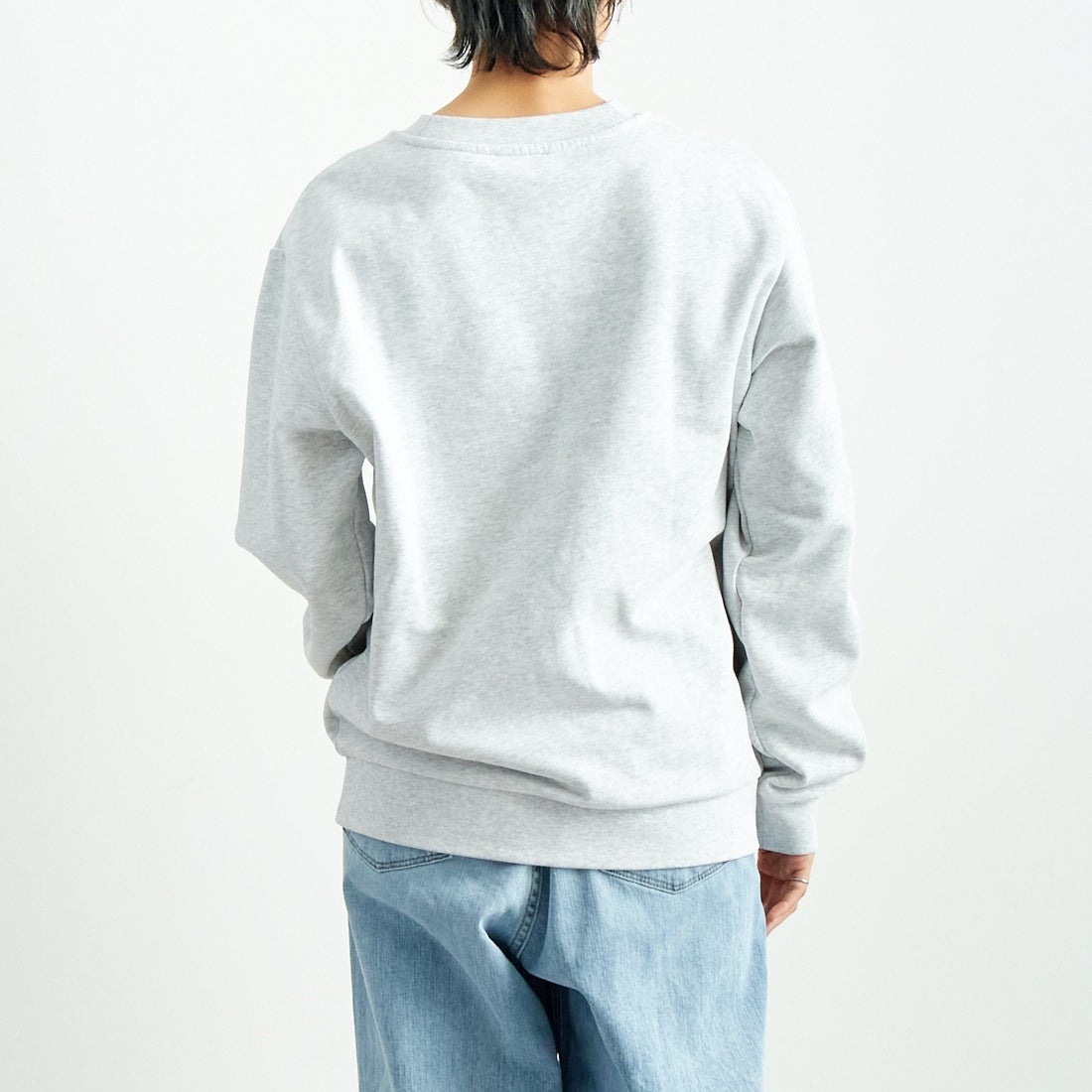 A.P.C. [アー・ペー・セー] ロゴ刺繍スウェット [RUE-MADAME] 92 GRIS CH