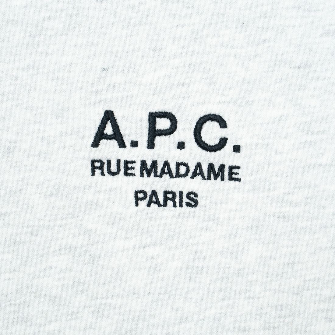 A.P.C. [アー・ペー・セー] ロゴ刺繍スウェット [RUE-MADAME