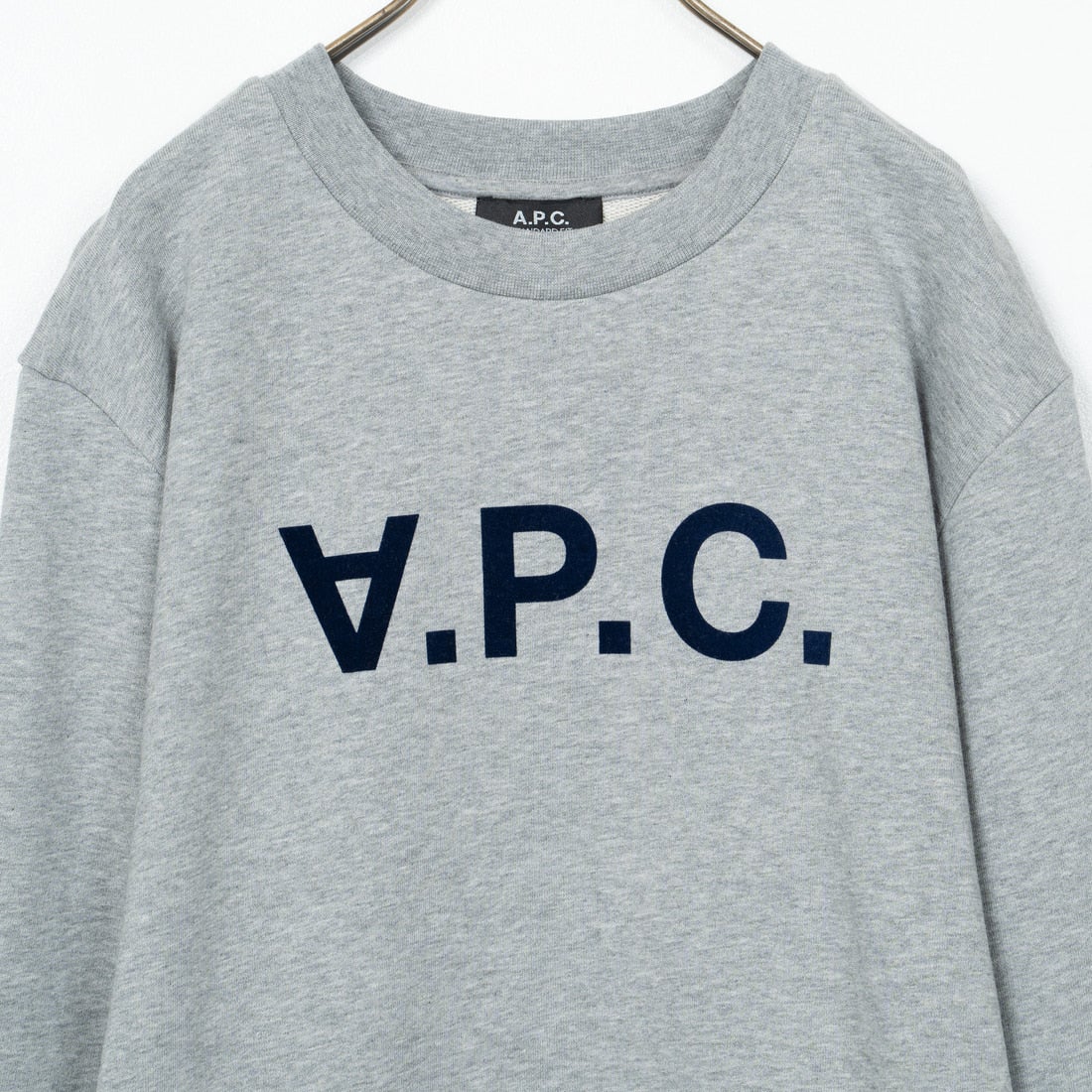 A.P.C. [アー・ペー・セー] VPC ロゴスウェット [GRAND-VPC] 92 GRIS CH