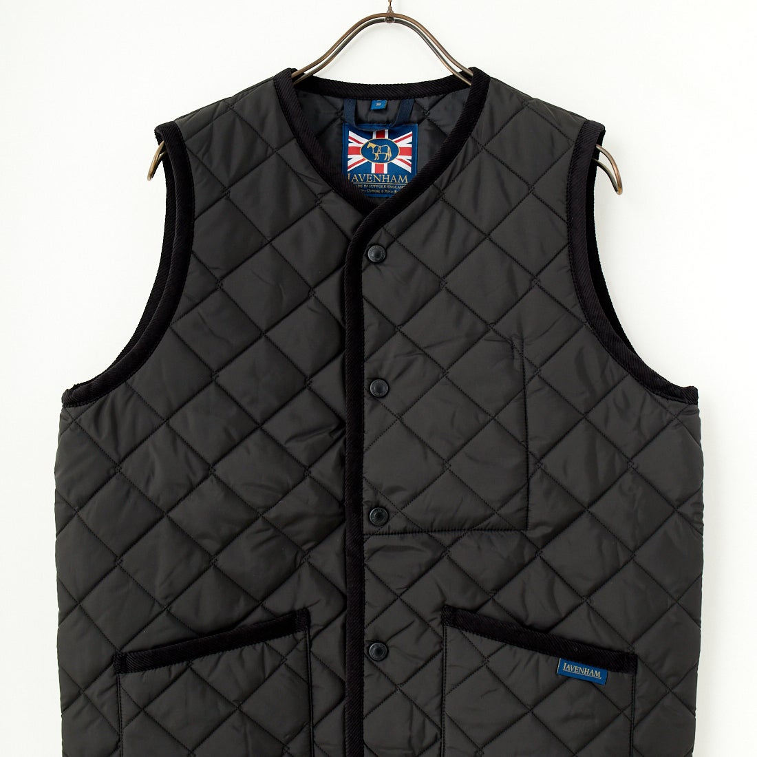 LAVENHAM [ラベンハム] Thornham Mens ソーンハム キルティングベスト [SLJ2039] F44 SABLE