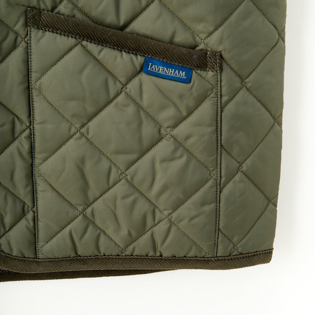 LAVENHAM [ラベンハム] Thornham Mens ソーンハム キルティングベスト [SLJ2039] G97 OLIVE