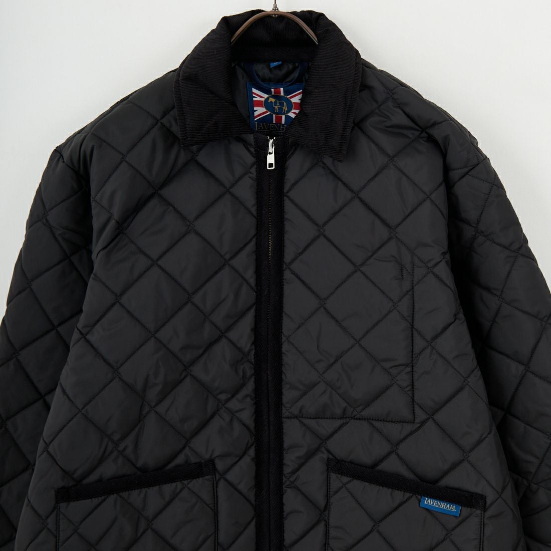 LAVENHAM [ラベンハム] TEYNHAM レギュラーカラーキルティングジャケット [LV10000] F44 SABLE