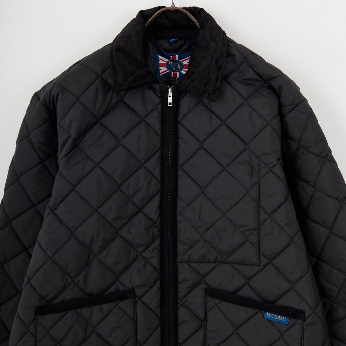 LAVENHAM [ラベンハム] TEYNHAM レギュラーカラーキルティングジャケット [LV10000] F44 SABLE