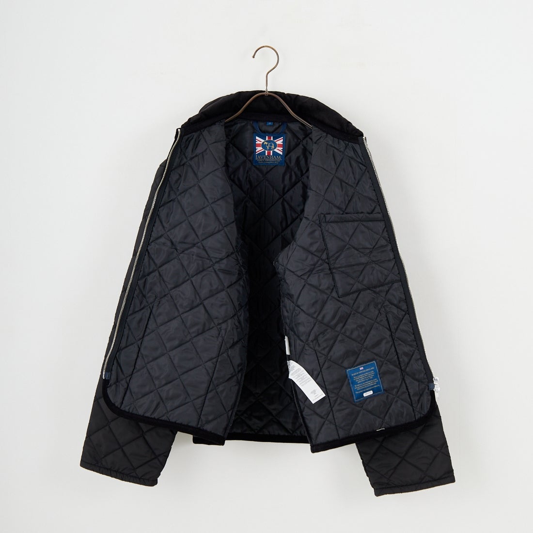 LAVENHAM [ラベンハム] TEYNHAM レギュラーカラーキルティングジャケット [LV10000] F44 SABLE