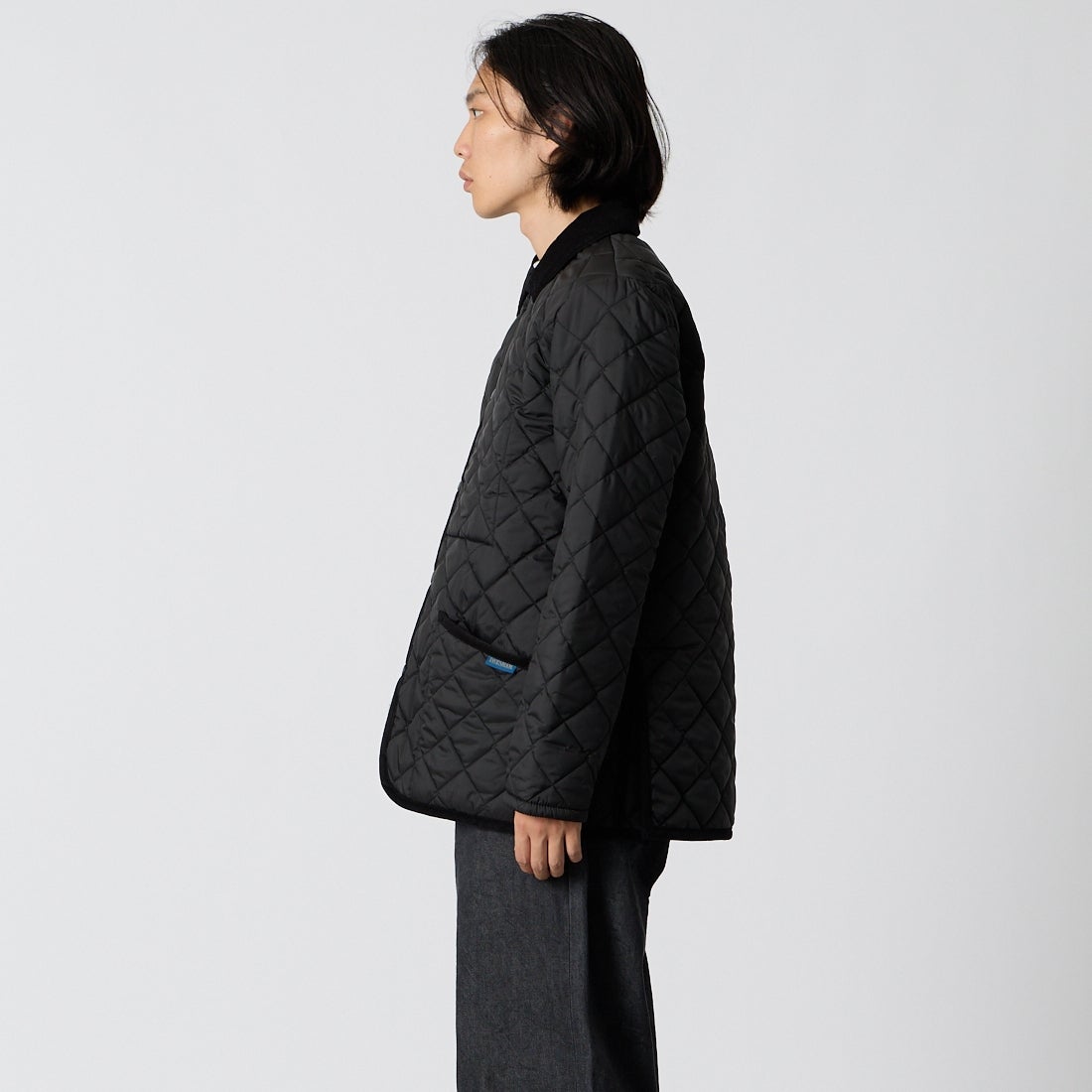LAVENHAM [ラベンハム] Denham Mens 20 デンハム キルティングジャケット [SLJ9003] F44 SABLE &&モデル身長：175cm 着用サイズ：M&&