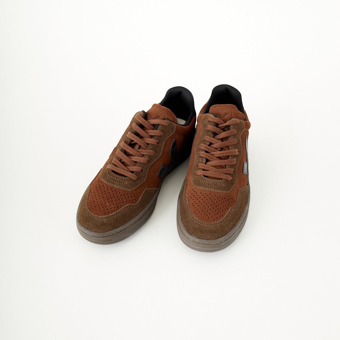 VEJA [ヴェジャ] レザースニーカー [V-90] WALNUT BLK