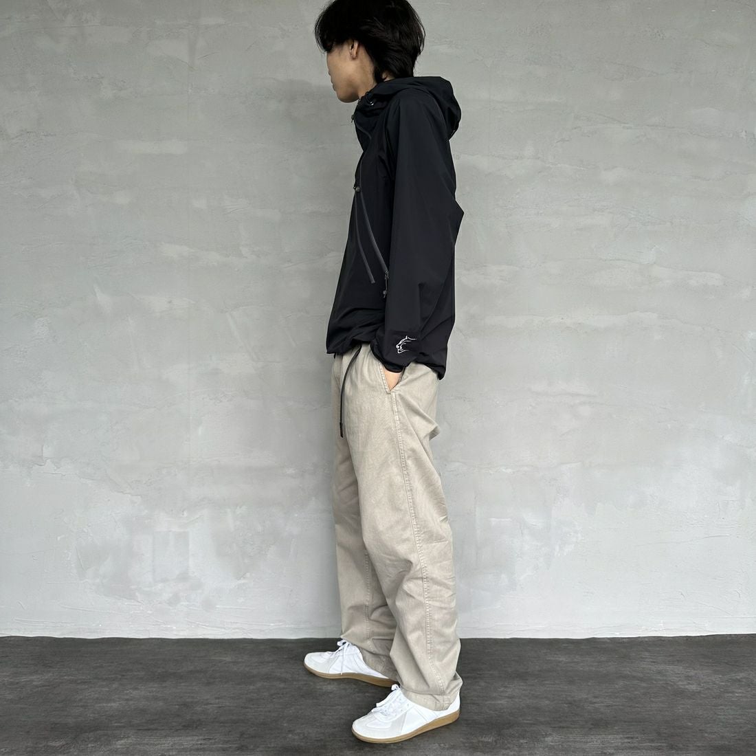 GRAMiCCi [グラミチ] ピグメントダイ グラミチパンツ [G4FM-P088] PIGMENT OA &&モデル身長：179cm 着用サイズ：L&&