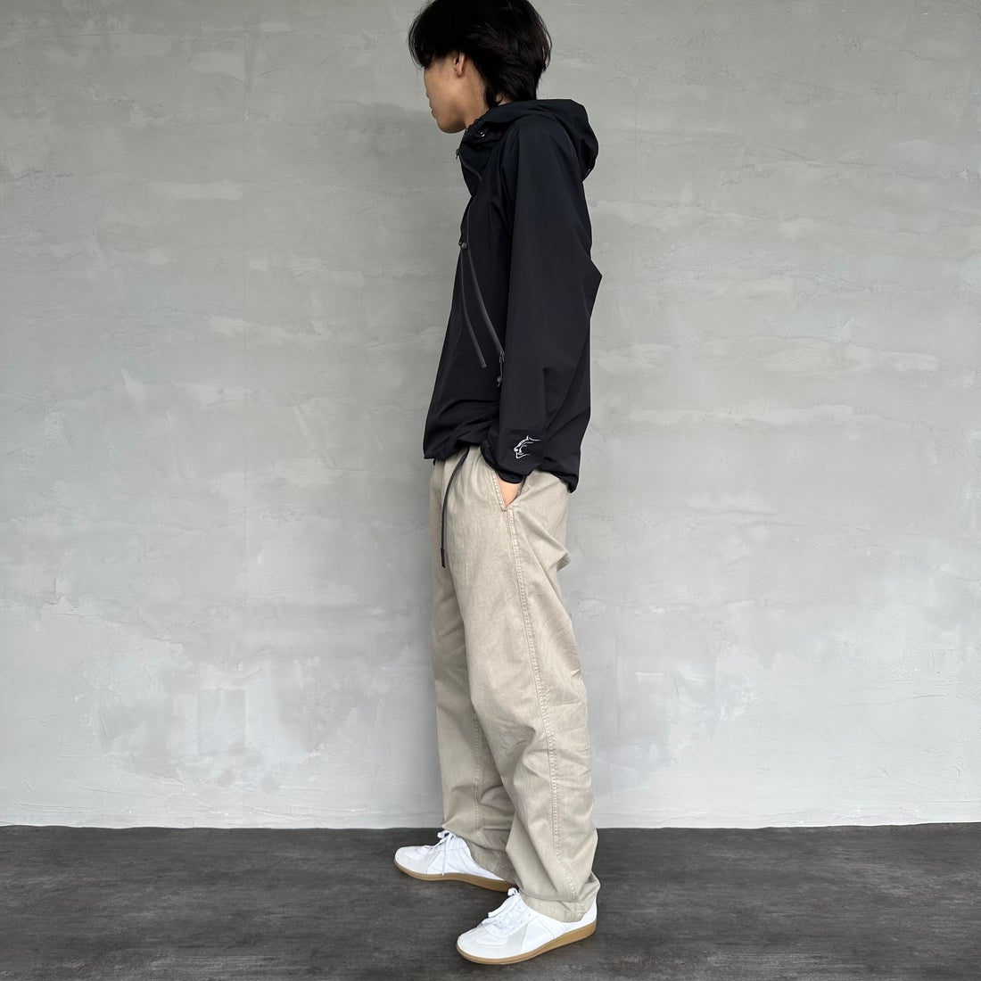 GRAMiCCi [グラミチ] ピグメントダイ グラミチパンツ [G4FM-P088] PIGMENT OA &&モデル身長：179cm 着用サイズ：L&&