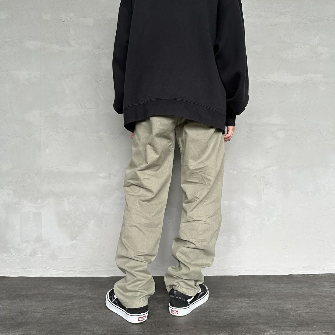 GRAMiCCi [グラミチ] ピグメントダイ グラミチパンツ [G4FM-P088] PIGMENT SA &&モデル身長：168cm 着用サイズ：M&&