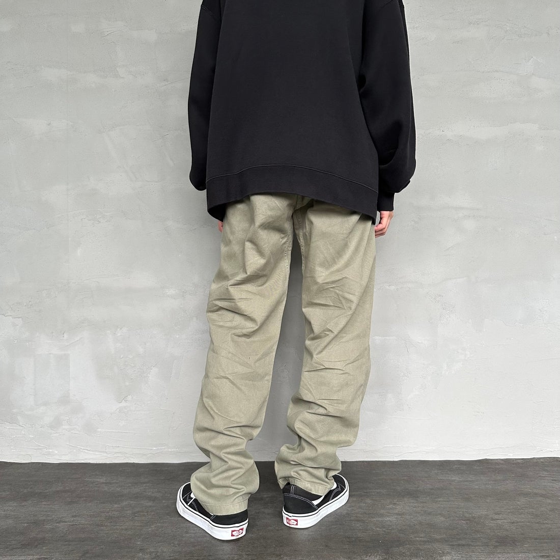 GRAMiCCi [グラミチ] ピグメントダイ グラミチパンツ [G4FM-P088] PIGMENT SA &&モデル身長：168cm 着用サイズ：M&&