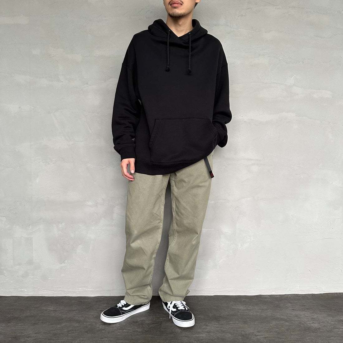 GRAMiCCi [グラミチ] ピグメントダイ グラミチパンツ [G4FM-P088] PIGMENT SA &&モデル身長：168cm 着用サイズ：M&&