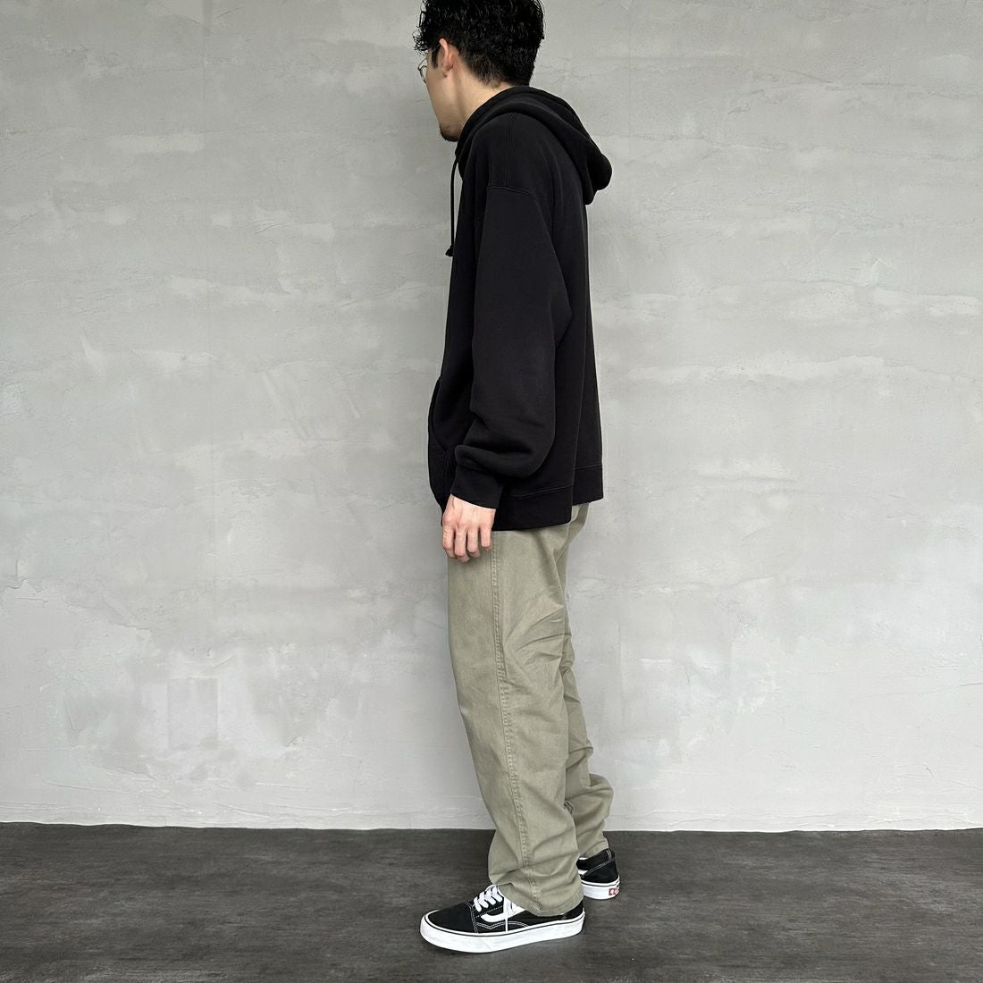 GRAMiCCi [グラミチ] ピグメントダイ グラミチパンツ [G4FM-P088] PIGMENT SA &&モデル身長：168cm 着用サイズ：M&&