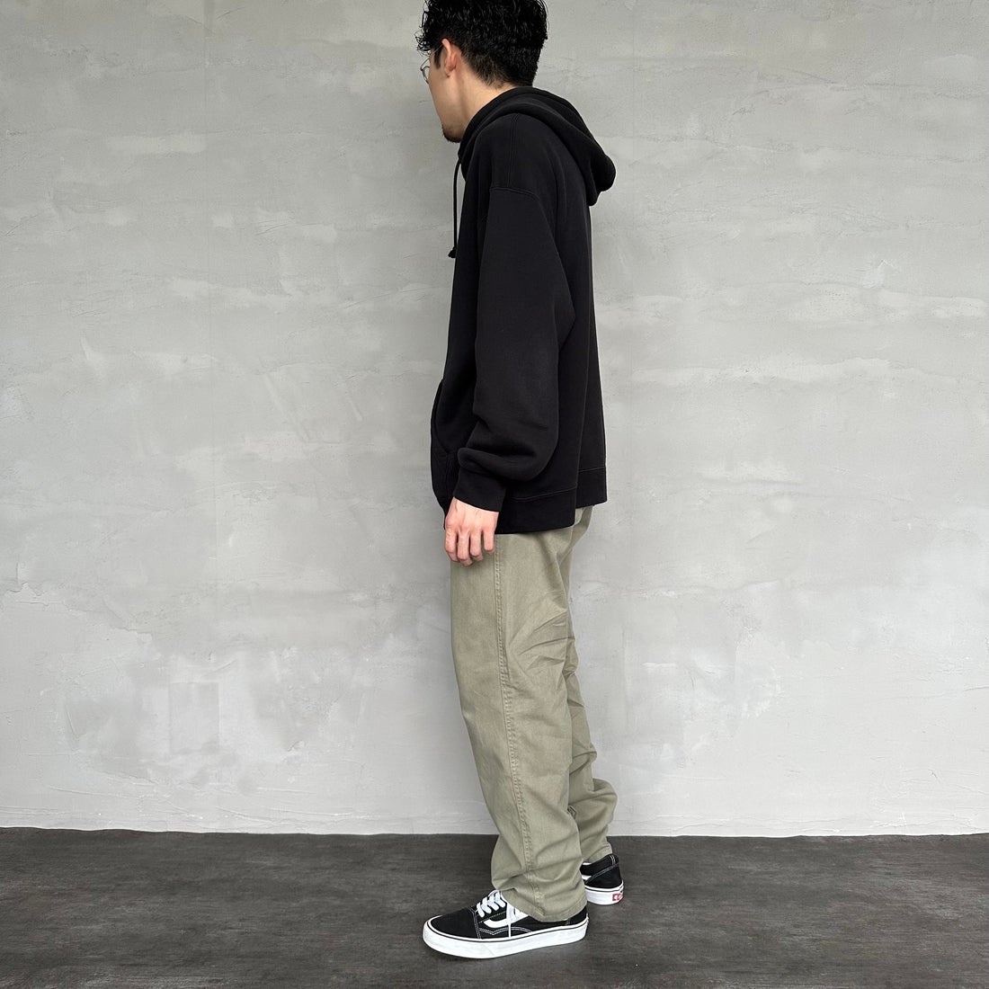 GRAMiCCi [グラミチ] ピグメントダイ グラミチパンツ [G4FM-P088] PIGMENT SA &&モデル身長：168cm 着用サイズ：M&&