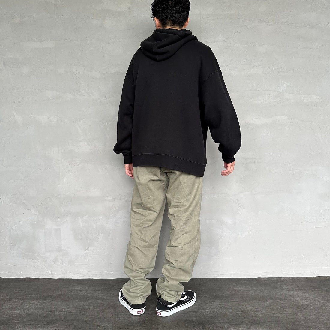 GRAMiCCi [グラミチ] ピグメントダイ グラミチパンツ [G4FM-P088] PIGMENT SA &&モデル身長：168cm 着用サイズ：M&&