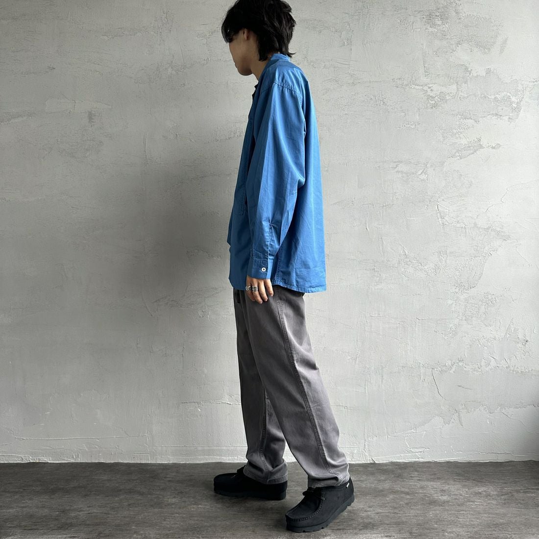 GRAMiCCi [グラミチ] ピグメントダイ グラミチパンツ [G4FM-P088] PIGMENT FO &&モデル身長：179cm 着用サイズ：M&&