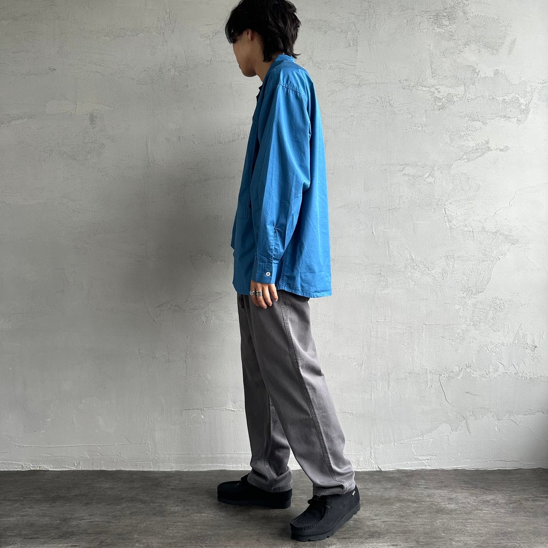 GRAMiCCi [グラミチ] ピグメントダイ グラミチパンツ [G4FM-P088] PIGMENT FO &&モデル身長：179cm 着用サイズ：M&&