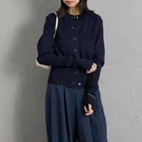 85 NAVY&&モデル身長：162cm 着用サイズ：F0&&