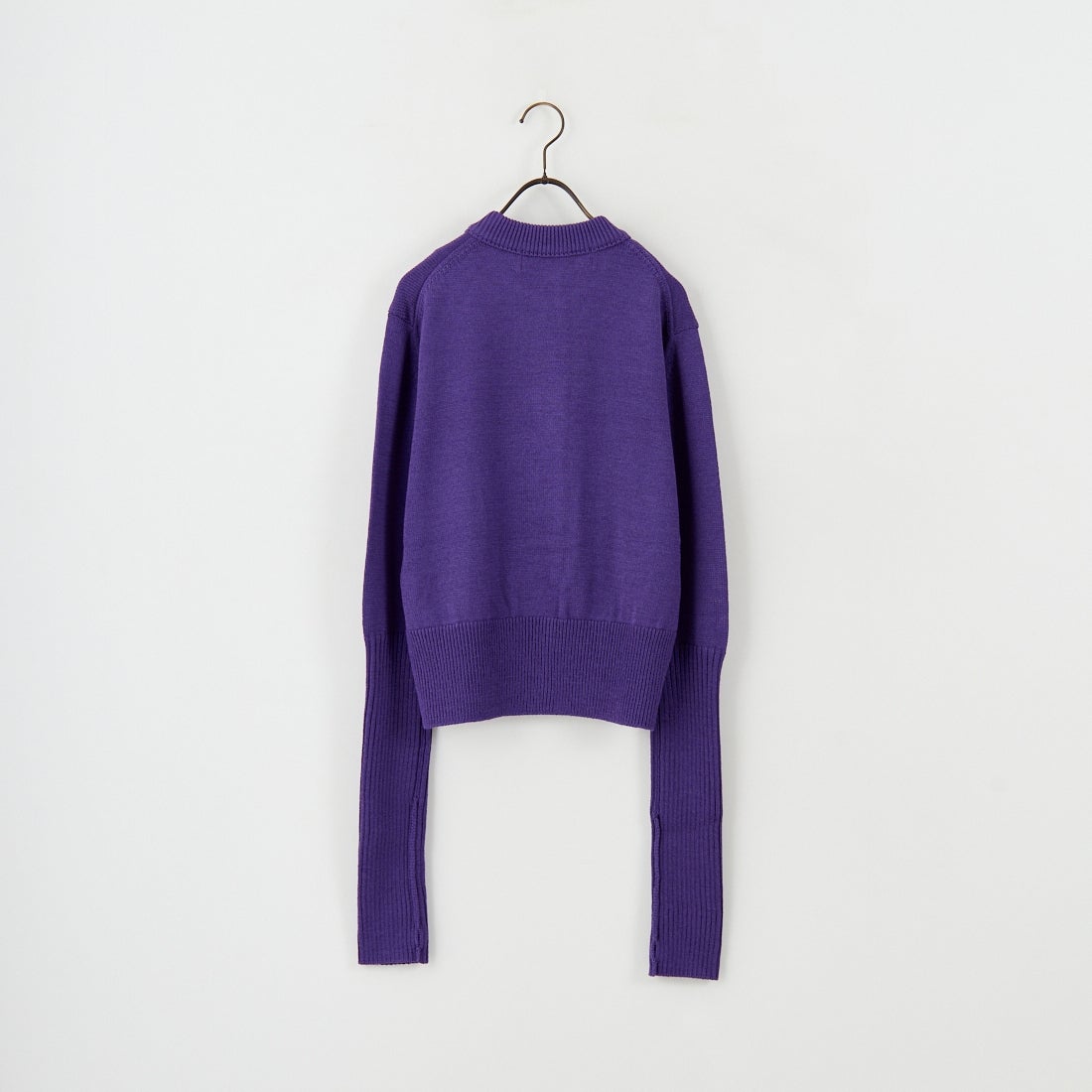 THE SHINZONE [ザ シンゾーン] ロングリブカーディガン [23AMSNI05] 94 PURPLE