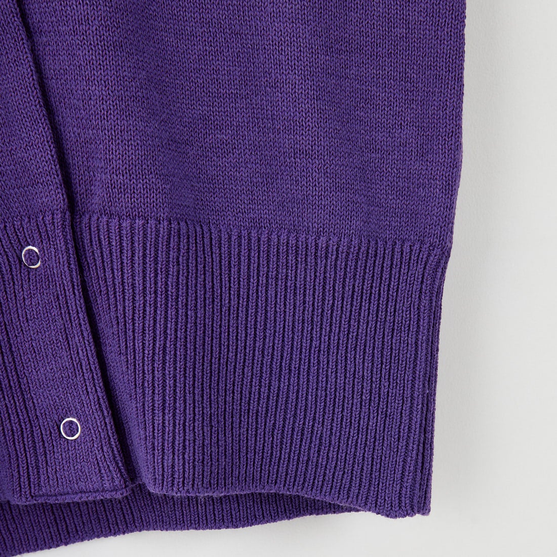 THE SHINZONE [ザ シンゾーン] ロングリブカーディガン [23AMSNI05] 94 PURPLE