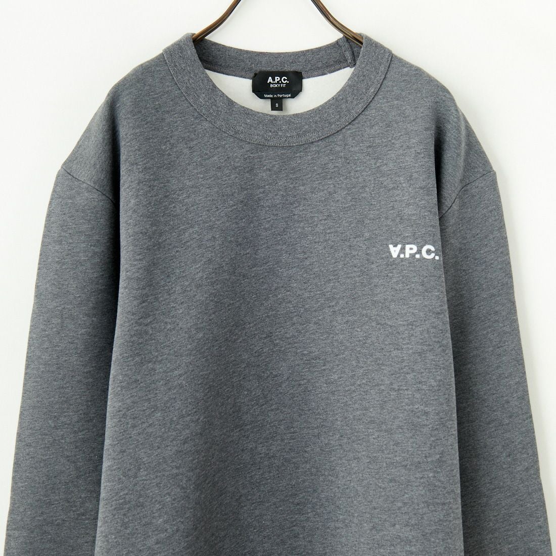 A.P.C. [アー・ペー・セー] VPC ロゴスウェット [SWEAT-BOXY-PETIT-VPC