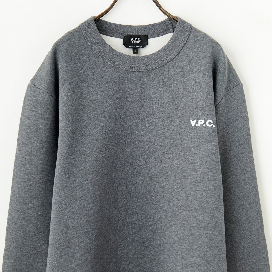 A.P.C. [アー・ペー・セー] VPC ロゴスウェット [SWEAT-BOXY-PETIT-VPC] 97 ANTHRAC