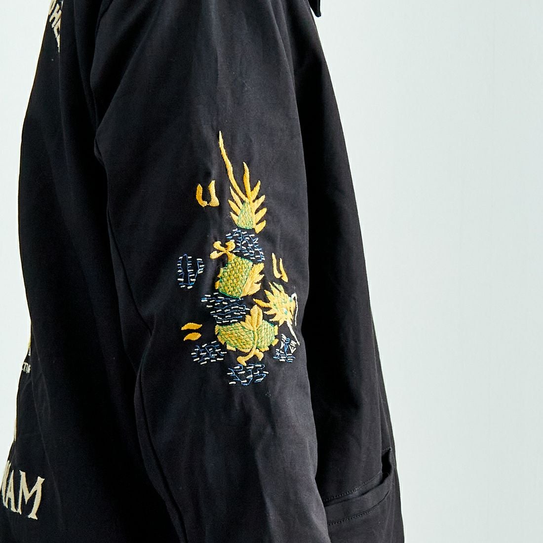 TAILOR TOYO [テーラートウヨウ] コットンベトナムジャケット [TT15546] 119 BLK